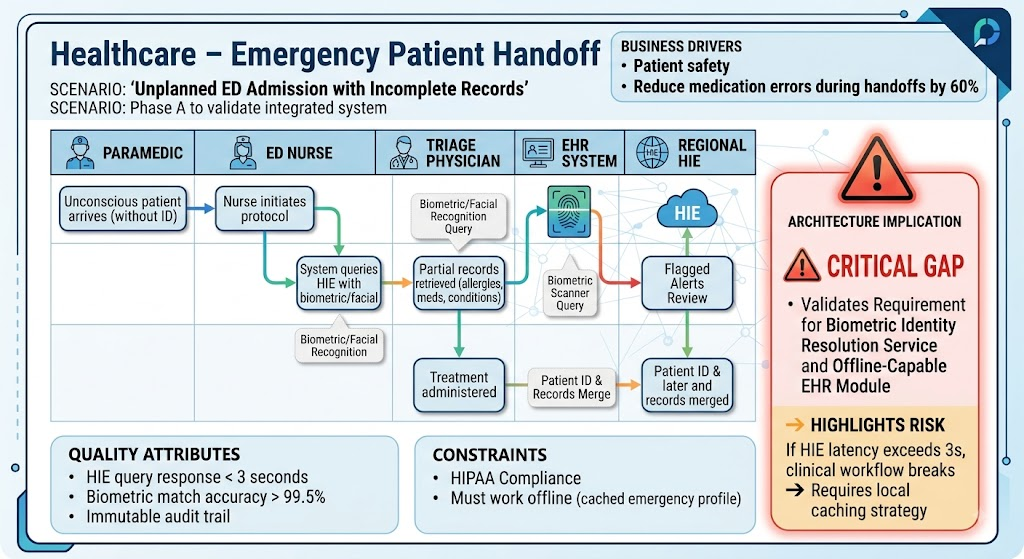 TOGAF Series Guide: Business Scenario - Healthcare Emergency Patient Handoff Example