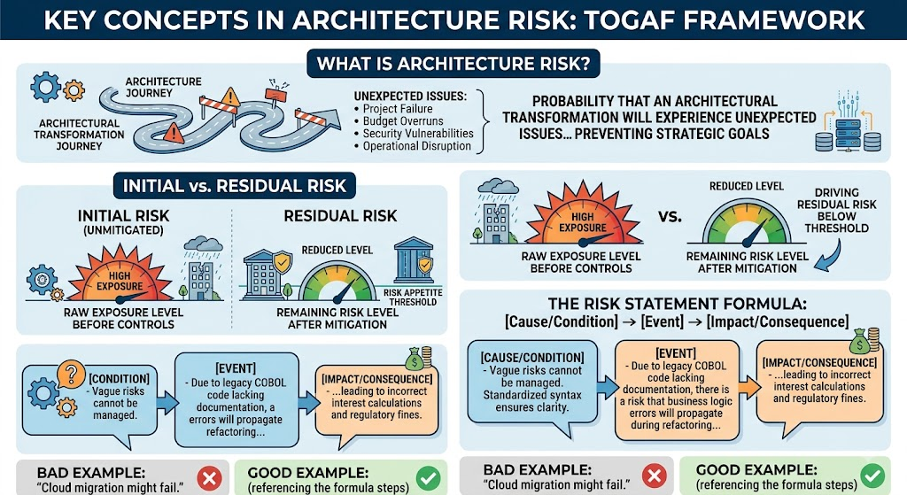 Key Concepts in Architecture Risk Framework: TOGAF Skills and Techniques