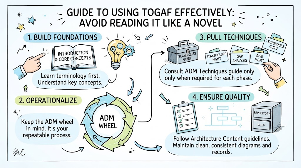 Guide To Using ToGAF Effectively: Avoid Reading It Like A Novel