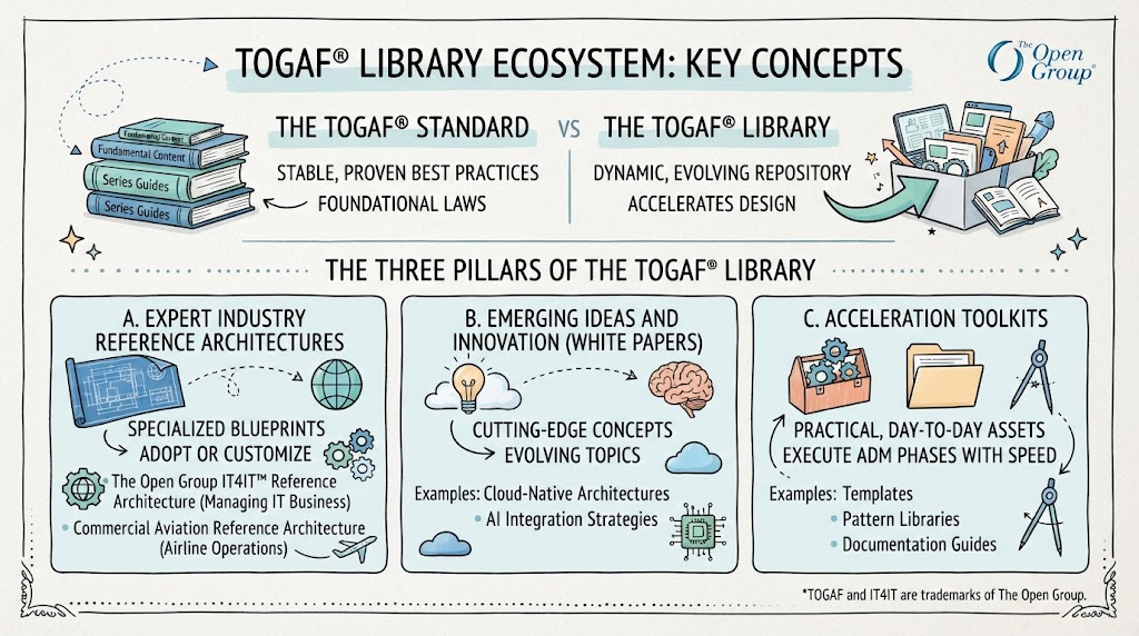 TOGAF Library Ecosystem: Key Concepts