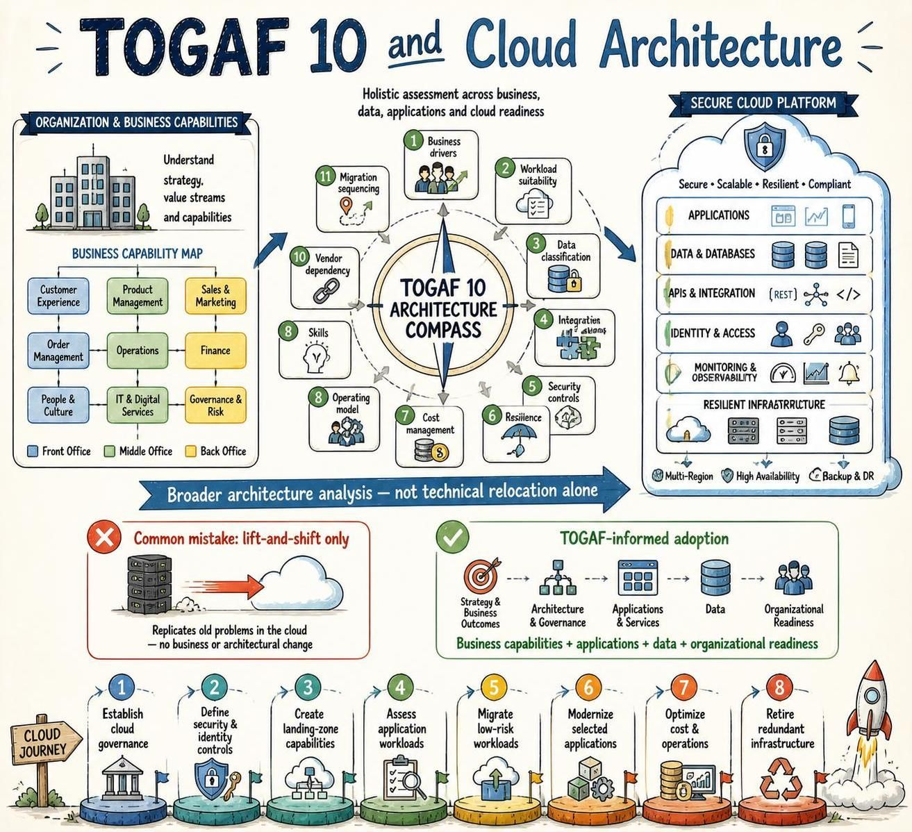 Mastering Cloud Architecture with TOGAF 10: A Holistic Guide to Strategic Migration Mastering Cloud Architecture with TOGAF 10: A Holistic Guide to Strategic Migration