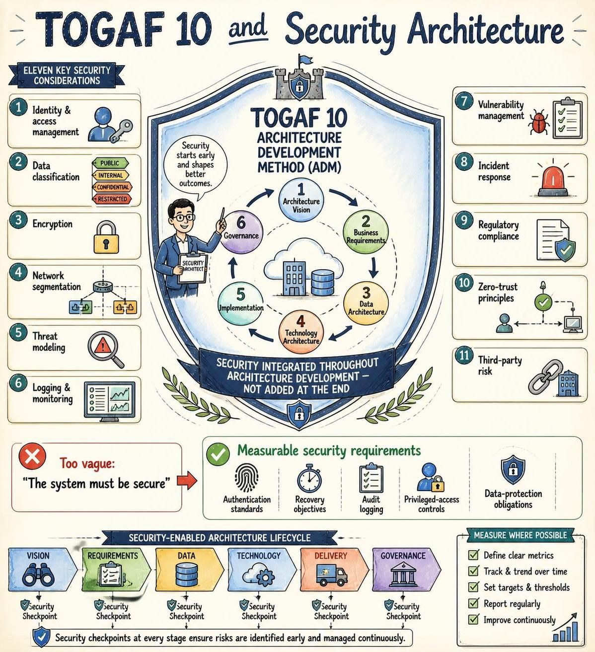 Mastering TOGAF 10 Security Architecture: From Principles to Implementation Mastering TOGAF 10 Security Architecture: From Principles to Implementation